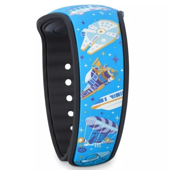 Disney World Attraction Vehicles 50th Anniversary MagicBand - Picture 2 of 8